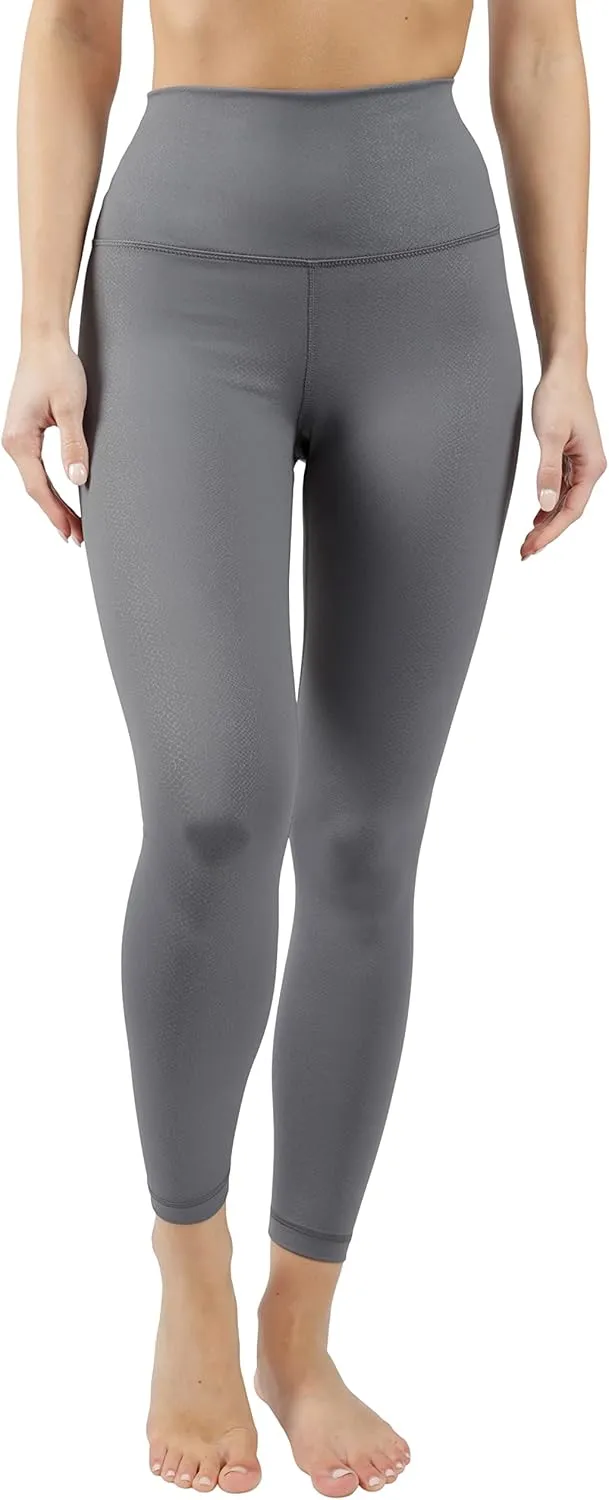 90 Degree By Reflex High Waist Tummy Control Squat Proof Ankle Length Printed Leggings