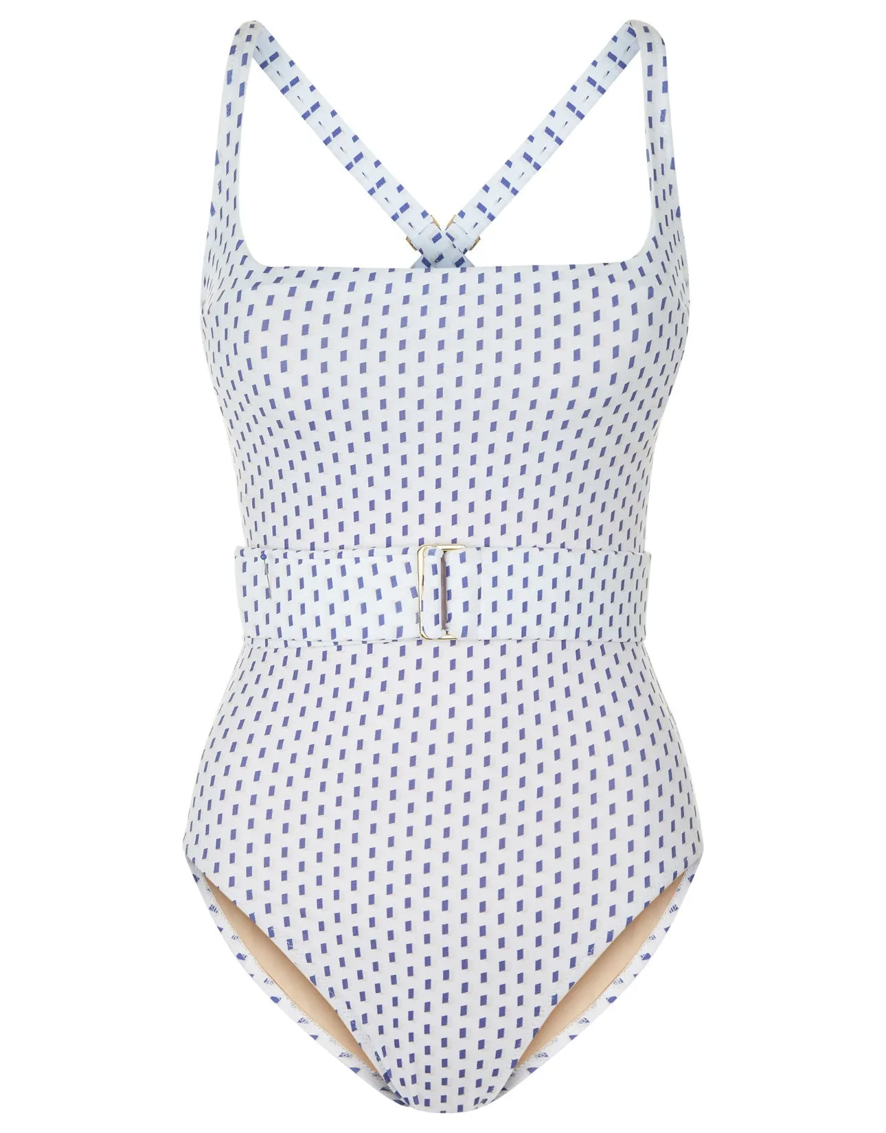 CASSANDRA ONE PIECE IN BLUE DOT