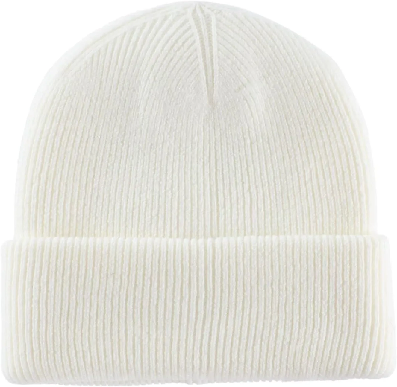 Connectyle Men's Cuffed Beanie Hat Thick Knitted Winter Hat Acrylic Warm Stocking Skull Caps