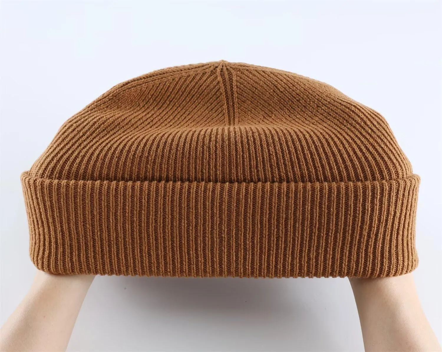 Connectyle Men's Cuffed Beanie Hat Thick Knitted Winter Hat Acrylic Warm Stocking Skull Caps