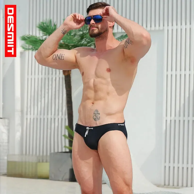 DESMIIT Swim Briefs Low Waist
