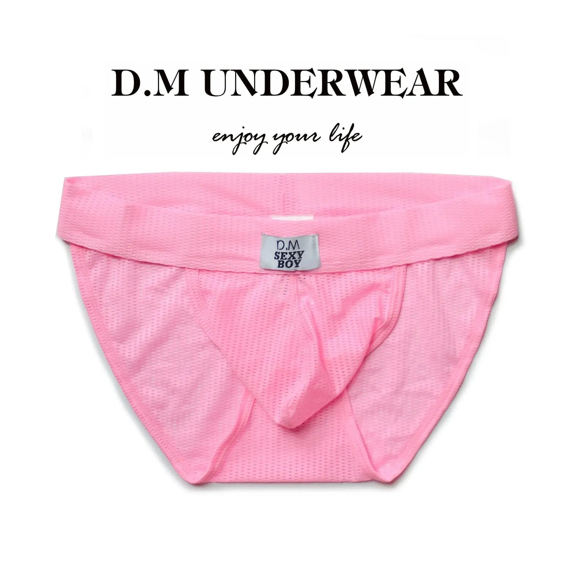 D.M mens bikini briefs Low Waist Sexy