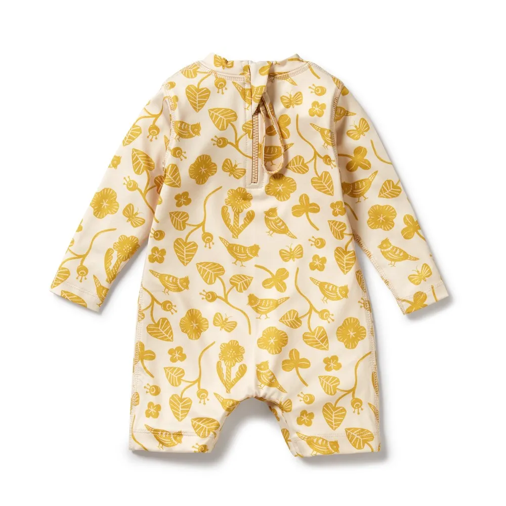 Goldie Floral One Piece Boyleg Swimsuit