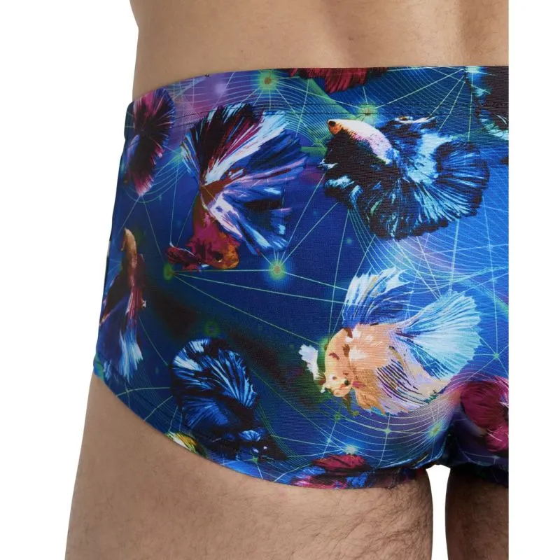 MEN'S ALLOVER LOW WAIST SWIM SHORTS