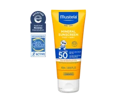 SPF 50 Mineral Sunscreen Lotion Tube