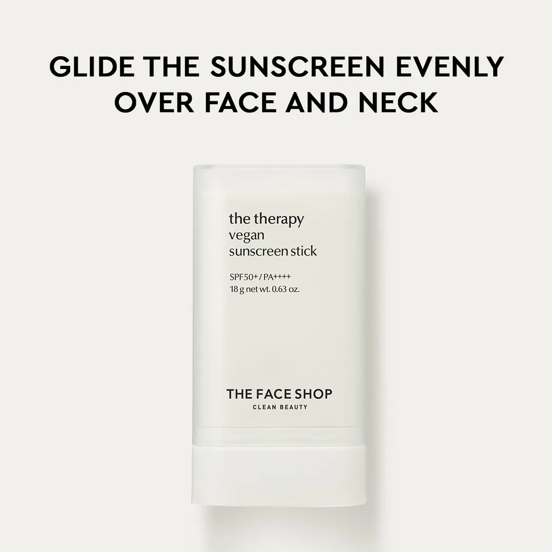 The Therapy Vegan Sunscreen Stick SPF50 