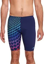 Zoggs Metallic jammer swimming shorts men's blue/multi 40"